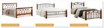 Dormitor cu pat de fier forjat