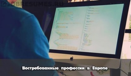 A listát a szakmák iránti kereslet Európában, ma és a jövőben (Európa) A listát a szakmák iránti kereslet Európában ma és a jövőben