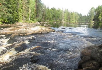 Rafting pe plute (Karelia, râul Shuya), ce să luați cu dvs., turist în Rusia