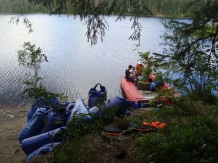 Rafting pe plute (Karelia, râul Shuya), ce să luați cu dvs., turist în Rusia