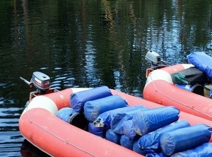 Rafting pe plute (Karelia, râul Shuya), ce să luați cu dvs., turist în Rusia