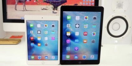 Comparație între ipad 4 și ipad air