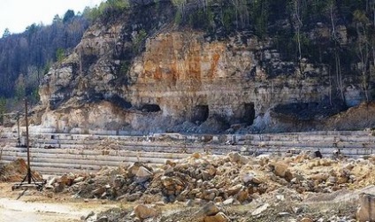 Galerii antice în satul shiryaevo