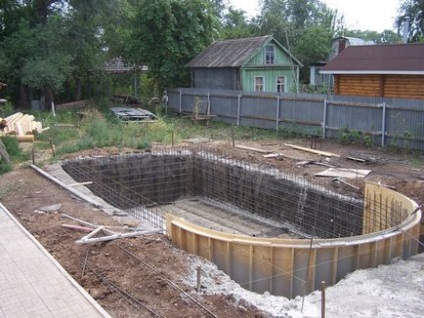 Construirea unei piscine în țară cu propriile mâini, instrucțiuni și video
