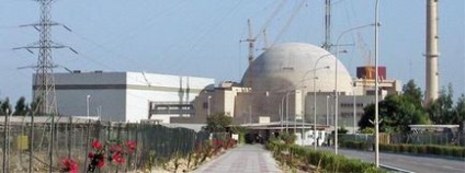 Építése a Bushehr atomerőmű Iránban