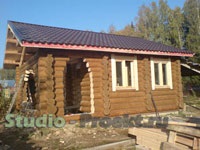 Constructii de case din lemn, bai, cabane