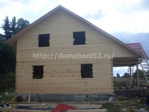 Constructii de case si saune din lemn in g