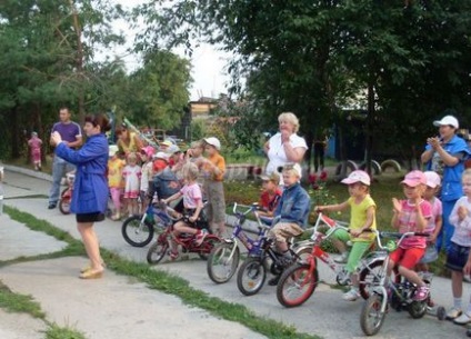 Сценарій спортивного літнього свята «літня велогонка» для дітей старшої - підготовчої