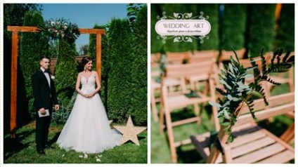 Весілля в стилі ботанік - весільний декор та флористика