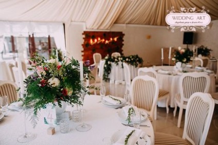 Весілля в стилі ботанік - весільний декор та флористика