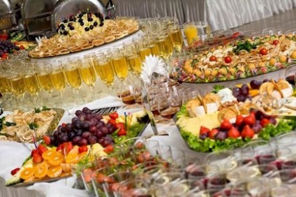 Сватба в стил - "шведска маса -" сладък булка - портал за сватба