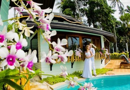 Nunta în Thailanda, ceremonia de nuntă de pe insulele din Thailanda, operatorul de turism Minsk, gramada