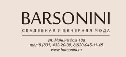 Esküvői Szalon barsonini