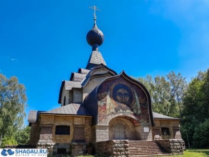 Талашкіно-Фленово музей, теремок, церква