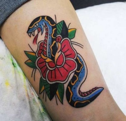 Animal tatuaj sens, fotografie, schițe