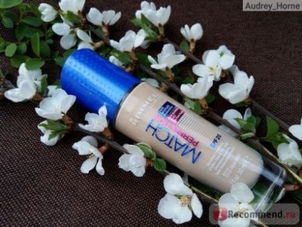 Тональний крем rimmel match perfection foundation - «бюджетний тональний крем, який ні крапельки