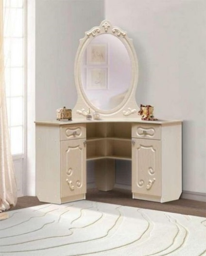 Öltöző asztalok a hálószobában fotó sarok, tervezés és méretét, fiókos szekrény és egy szekrény IKEA Manufacturing (WC) Öltöző asztalok a hálószobában fotó sarok, tervezés és méretét, fiókos szekrény és egy szekrény IKEA, gyártási