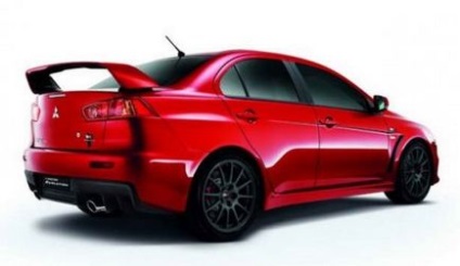 Tuning mitsubishi lancer x alege un spoiler