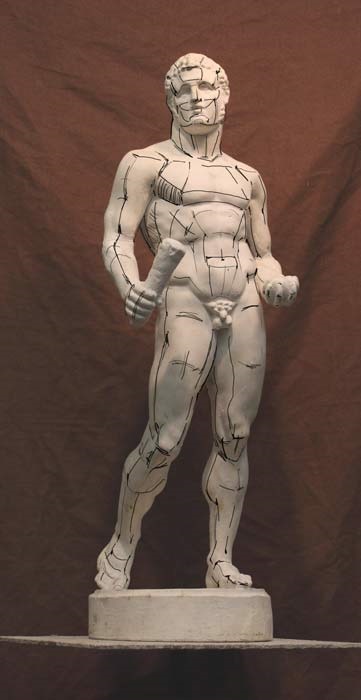 Figura educativă a figurii de gips din Heracle