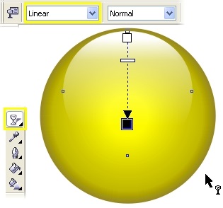 Lecții Coreldraw - butoane de sticlă, creare rollover'a - produse software