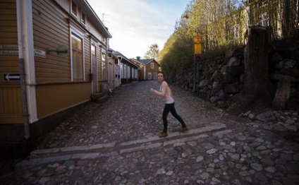 Un oraș confortabil din Porvoo din Finlanda