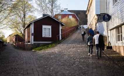 Un oraș confortabil din Porvoo din Finlanda