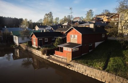 Un oraș confortabil din Porvoo din Finlanda