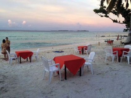 A hangulatos sziget Maafushi