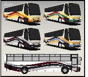 Варіанти фарбування автобуса