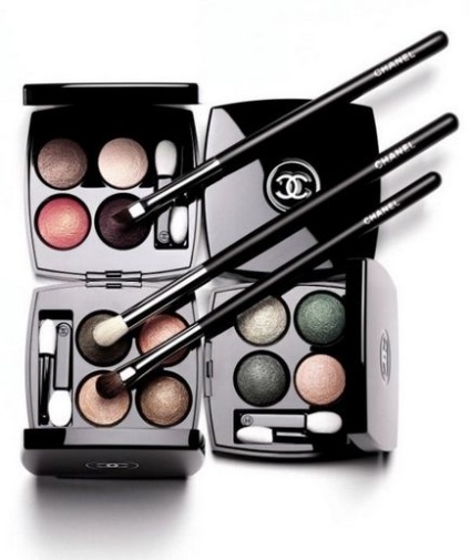 Весняна колекція чотириколірних тіней для повік chanel les 4 ombres spring 2014 collection -