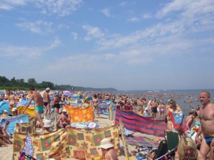 Așa au venit polonezii pe plajele baltice ... cum vă place această idee