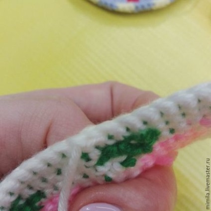 Am tricotat crochetul de jacquard într-un cerc - târg de maeștri - manual, manual