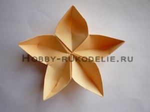 Hobby (artizanat cu mâinile tale) broderie, tricotat - arhiva blogului - origami modular - floare sakura