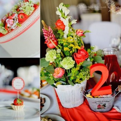 Berry decorare nunta în stil de fructe de padure