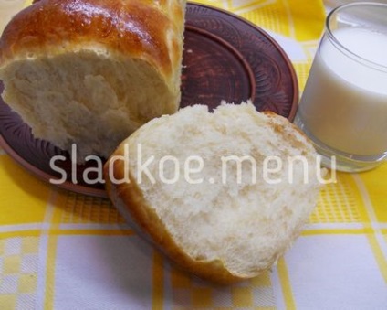 Японський молочний хліб хоккайдо, солодке меню
