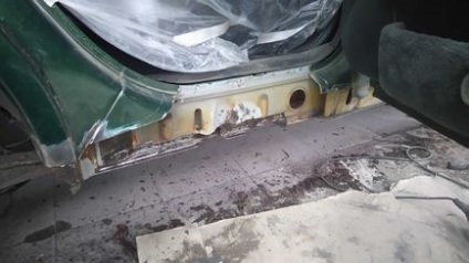 Csere küszöb Opel Vectra - száz (Threshold) Csere küszöb Opel Vectra - Száz