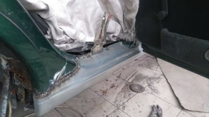 Csere küszöb Opel Vectra - száz (csere küszöb) Csere küszöb Opel Vectra - Száz