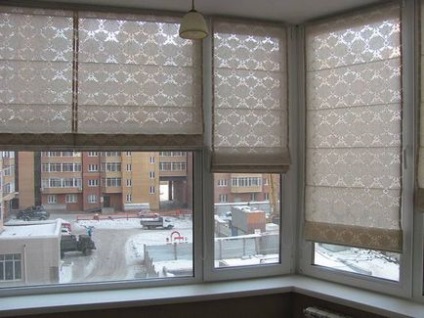 Redőnyök az erkély kezét a mester osztály - redőny műanyag ablakok gyártása