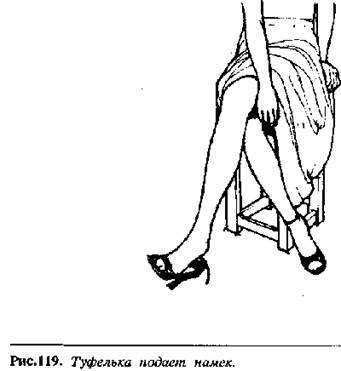 Modul feminin de traversare a picioarelor