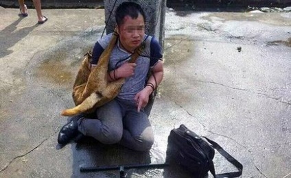 Locuitorii satului chinez au pedepsit hoții și ucigașii câinilor într-un mod neobișnuit, umkra