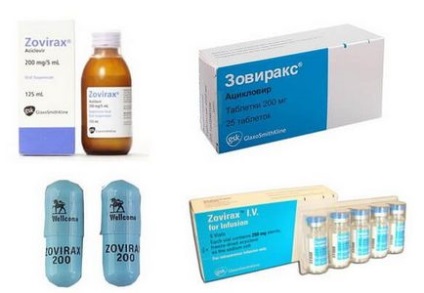 Instrucțiunile de utilizare a Zovirax și recenzii de la herpes