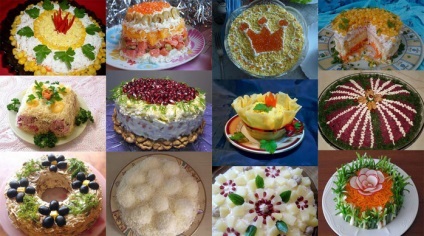 12 Rețete de salate frumoase pentru noul an - rețete simple