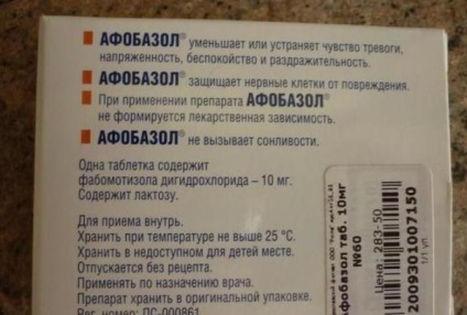 Afobazol și compatibilitatea cu alcoolul, răspunsul organismului, opinia medicilor