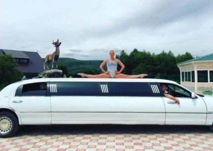 Anastasia Volochkova a făcut o legătură pe limuzina, vedete, spectacole