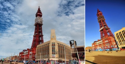 Engleză Orașul Blackpool, turism mondial