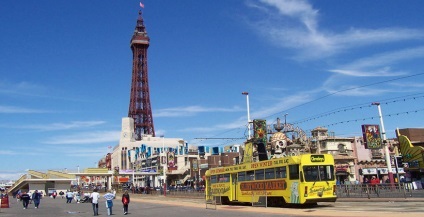 Engleză Orașul Blackpool, turism mondial