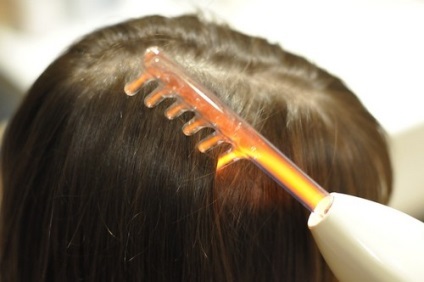 Апарат дарсонваль застосування для волосся і обличчя
