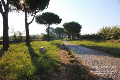 Traseul Appia din Roma din rubrica fotografie