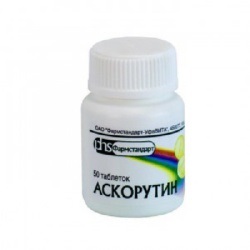 Askorutin instrucțiuni de utilizare, descriere, contraindicații, efecte secundare, medicamente, ale noastre