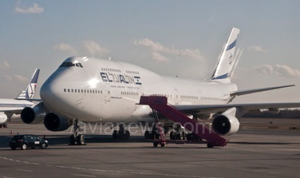 Zborurile companiei aeriene (el al iata ly) către Tel Aviv